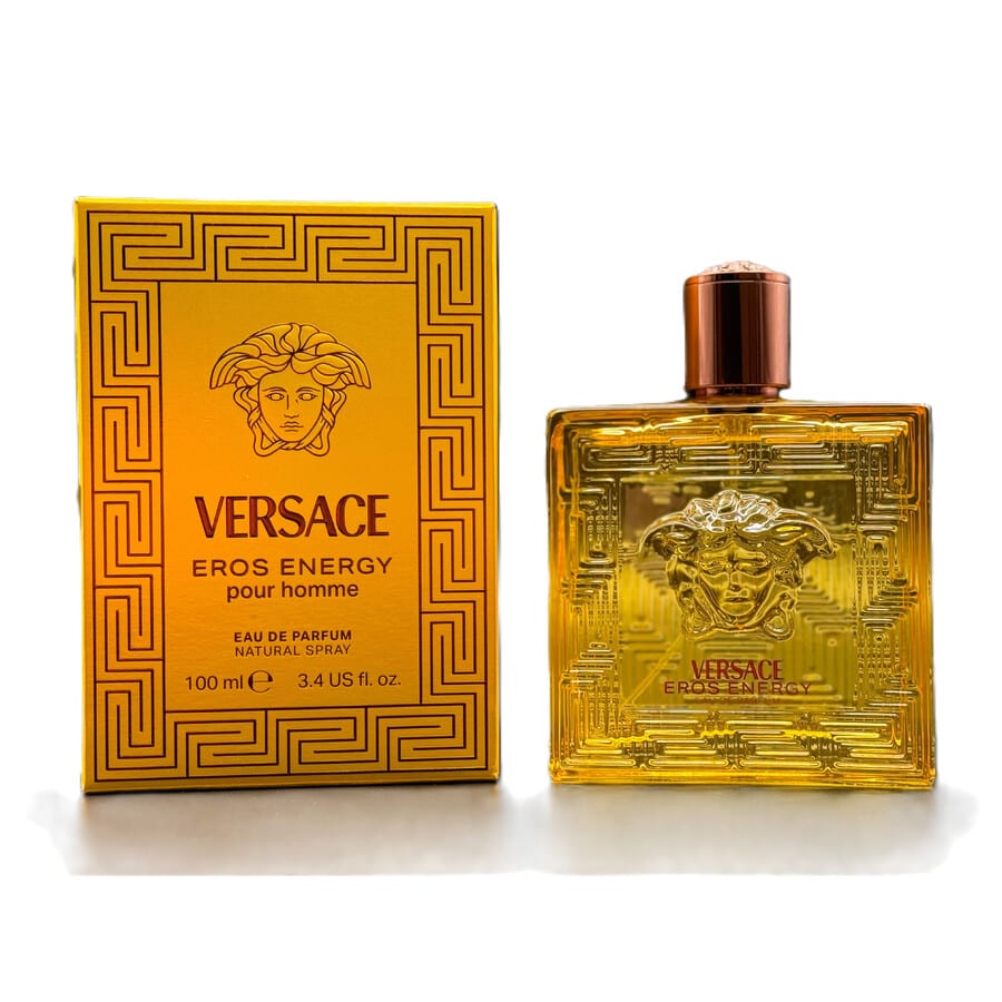 فيرساتشي عطر إيروس إنرجي للرجال، بخاخ عطر، 3.4 أونصة (100 مل Versace Men's Eros Energy EDP Spray