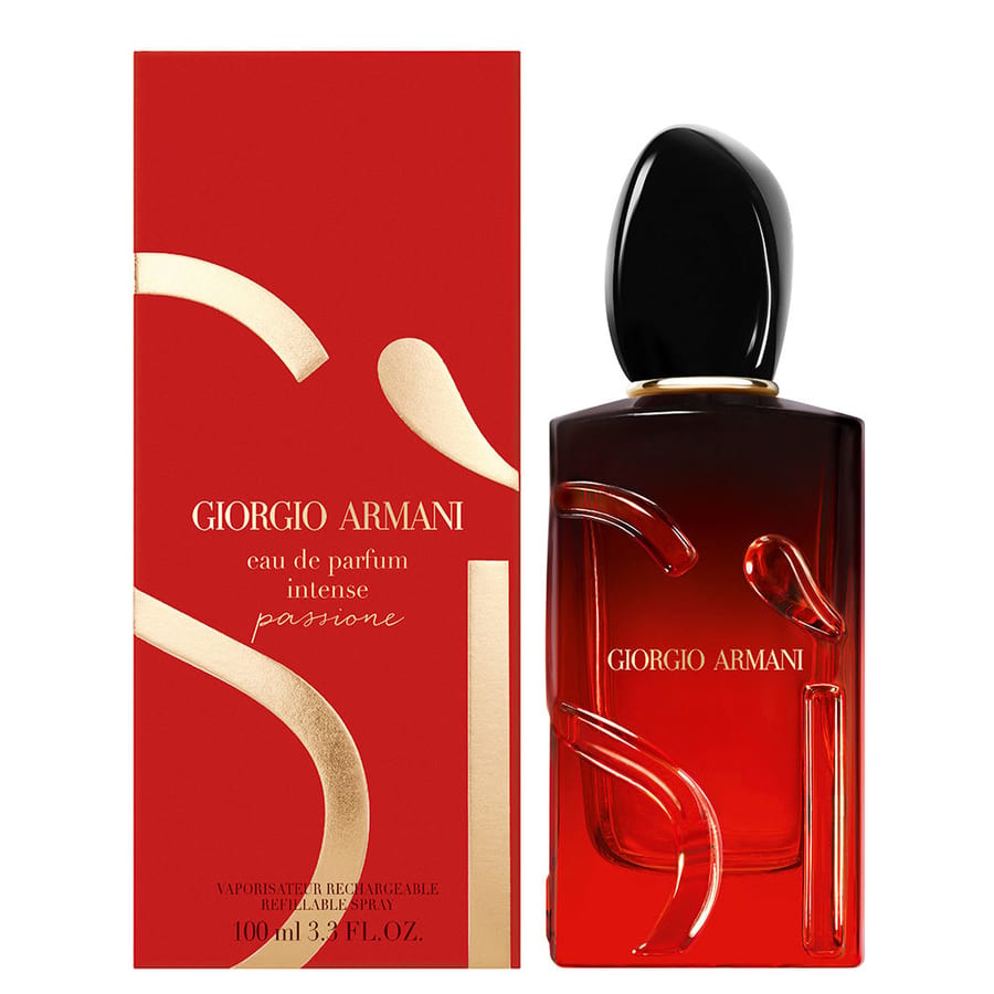 Giorgio Armani Si Passione Intense NEW EDP - 100ml | عطر جورجيو ارماني سي باشن اودي برفام انتنس للنساء - 100 مل