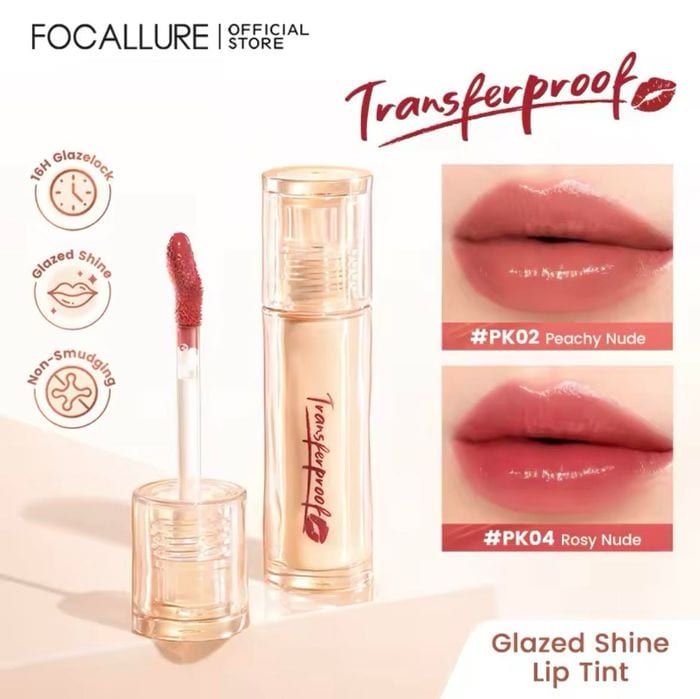FOCALLURE - Watery Transferproof Lip Cream فوكالور - كريم شفاه مائي مقاوم للتلف