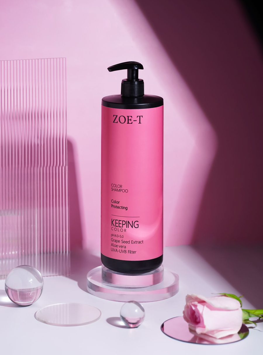 zoe-t hair color shampoo شامبو للشعر المصبوغ