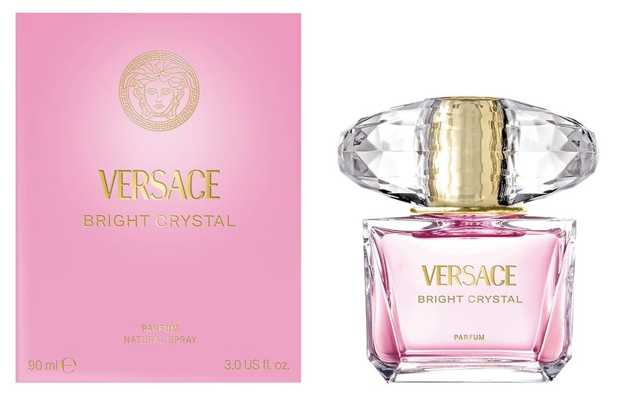 Versace Bright Crystal pour femme Parfum 90 ml عطر نسائي فيرساتشي برايت كريستال بارفان 90 مل