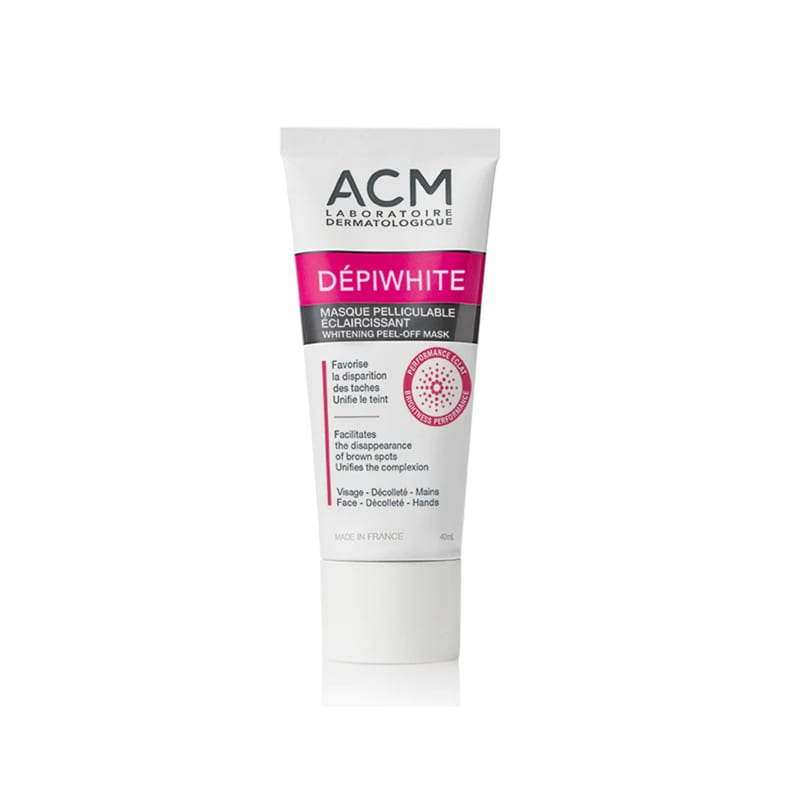 ACM depiwhite Whitening Peel Off Mask - 40ml | اي سي ام قناع مضاد للتصبغات للوجه - 40 مل
