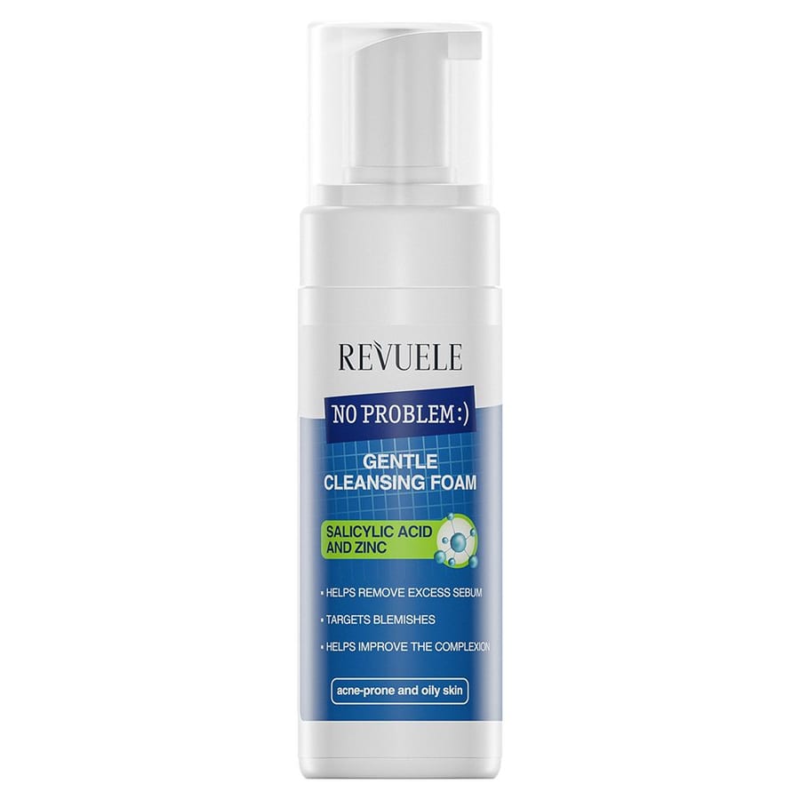 Revuele Gentle Cleansing Foam Salicylic Acid Zinc - 150ml | ريفويل غوسل رغوي بالساليسيليك اسيد و الزنك - 150 مل