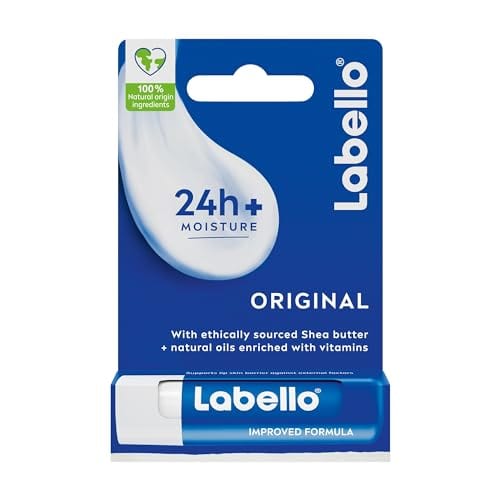 Labello Original 24h+ Moisture Caring Lip Balm, 4.8g مرطب الشفاه من لابيلو، 4.8 غرام