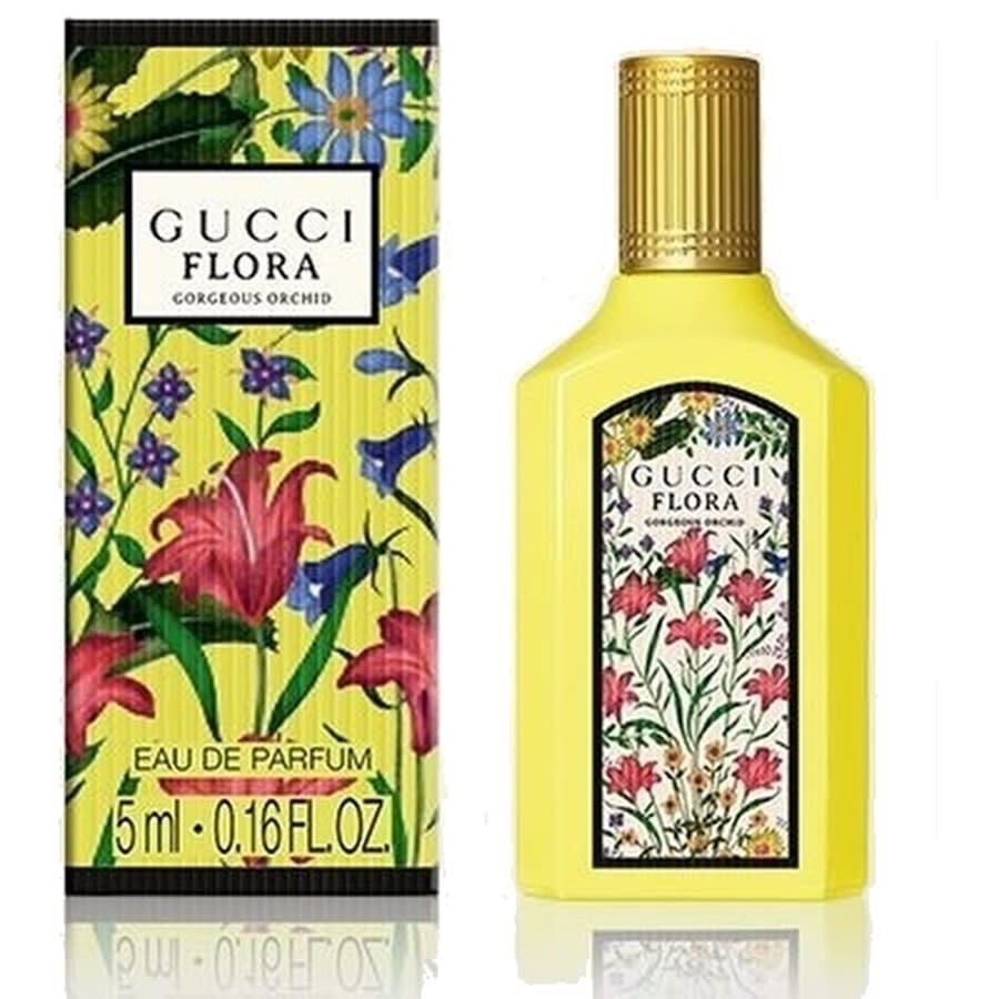 Gucci Ladies Flora Gorgeous Orchid EDP 5ml غوتشي عطر نسائي فلورا جورجيوس أوركيد أو دي بارفان 5مل