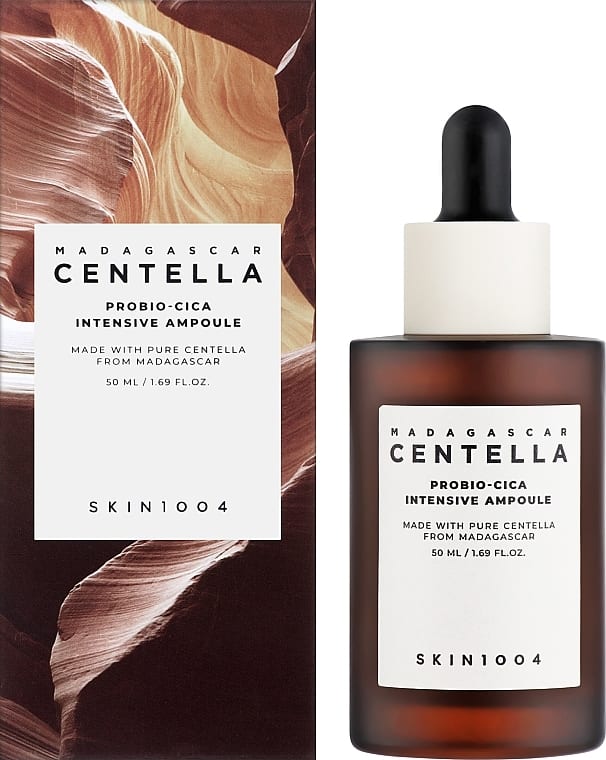 امبولة سيروم بروبايو-سيكا مدغشقر - 95مل | SKIN1004 Madagascar Centella Probio-Cica Intensive Ampoule
