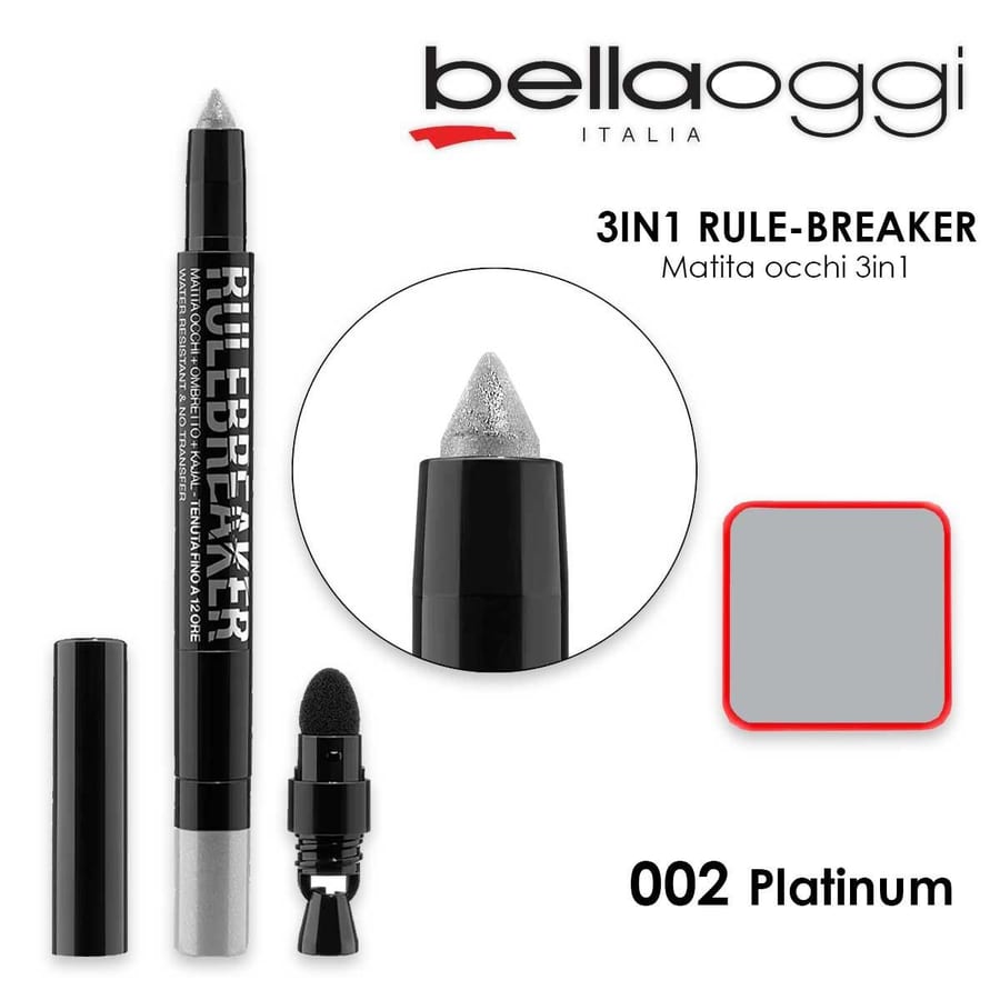 BELLAOGGI 3IN1 RULE-BREAKER Eye liner قلم كحل ماتك للعين من بيلااوجي