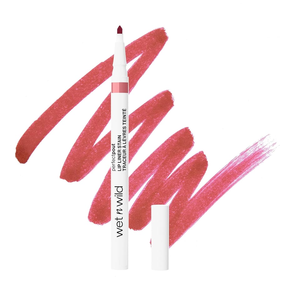 wet n wild Perfect Pout Lip Liner Stain, Long-Lasting Transfer-Proof Formula محدد شفاه بيرفكت باوت من ويت ان وايلد