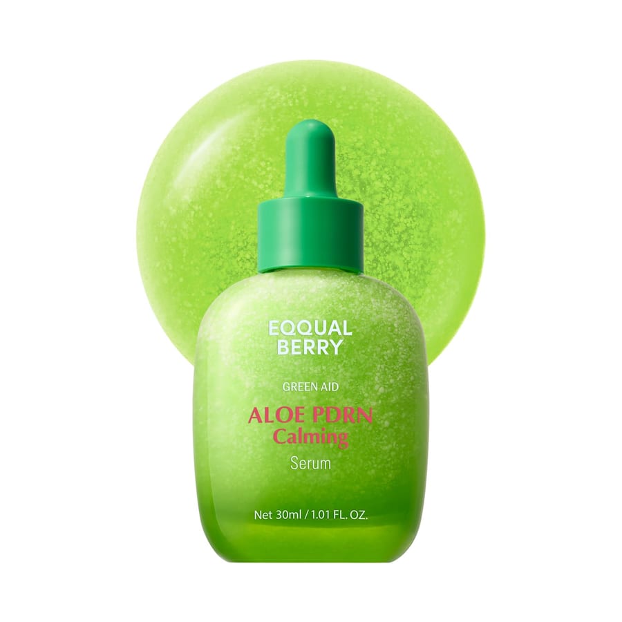 EQQUAL BERRY Green Aid Aloe PDRN Calming Serum - 30ml | إي كوال بيري سيروم مهدئ جرين إيد بالألوفيرا – 30 مل