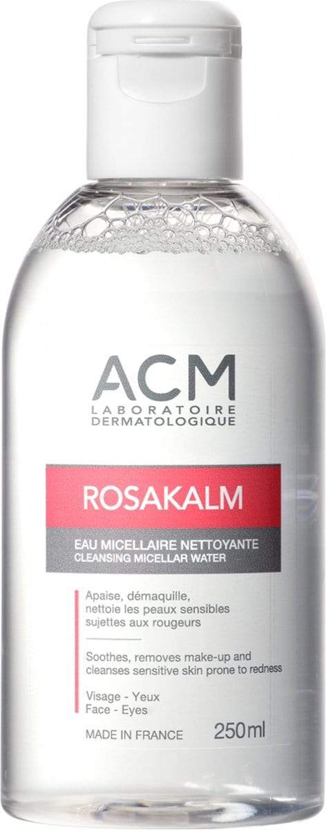 ACM Rosakalm Eau micellaire nettoyante تونر مزيل مكياج اي سي ام 250مل مفتح