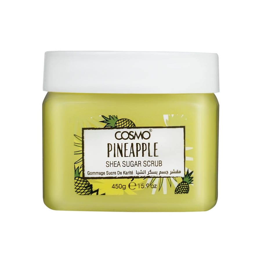 COSMO PINEAPPLE SHEA SUGAR SCRUB 450g كوزمو مقشر سكر الشيا للجسم