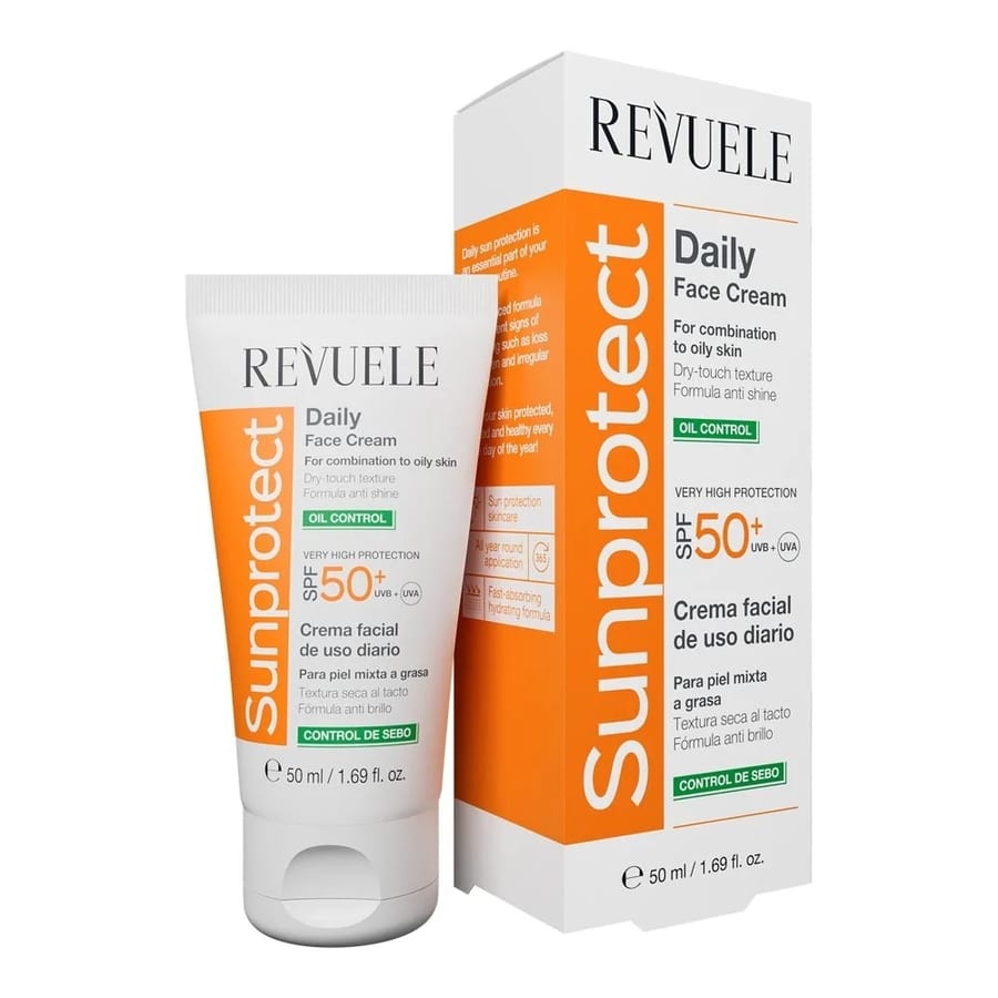 Revuele Sunprotect Oil Control Face Cream SPF 50+ - 50ml | ريفويل واقي شمس للبشرة الدهنية - 50 مل