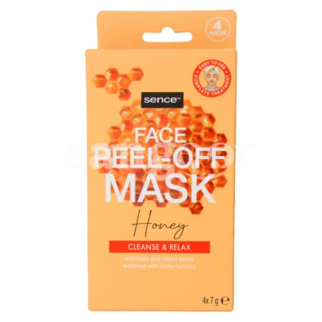 Sence Beauty Face Peel - Off Mask Honey | سينس بيوتي ماسك تقشير لطيف-4*7 غرام