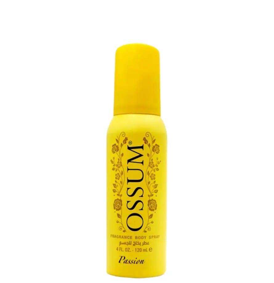 Ossum Passion Fragrance Body Spray - 120ml بخاخ الجسم برائحة اوسوم باشون - 120 مل