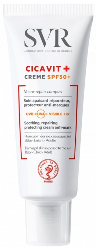 Cicavit Creme Soothing Repairing cream Spf50 - 40ml | كريم سيكافيت مرمم ومهدئ بعامل حماية 50 - 40 مل