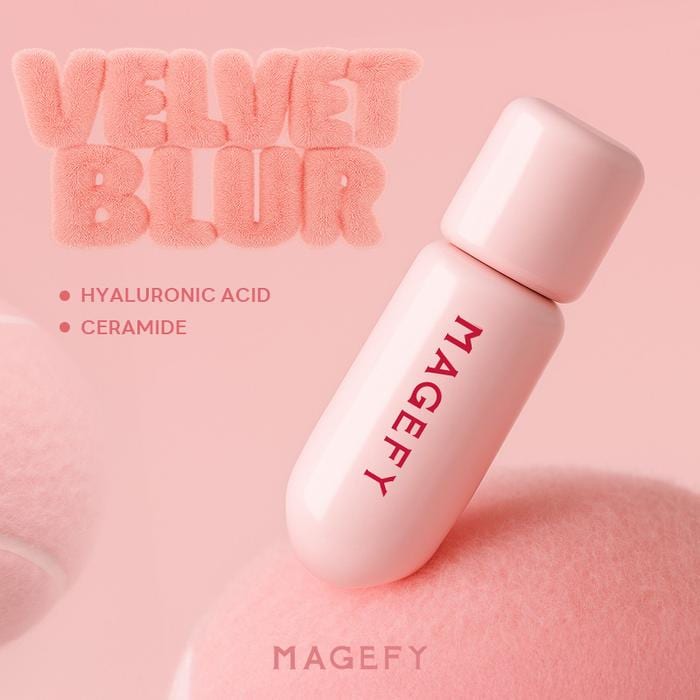 MAGEFY Velvety Clay Airy Blur - Lip Mousse Matte Velvet احمر شفاه فيلفيت ماجيفي