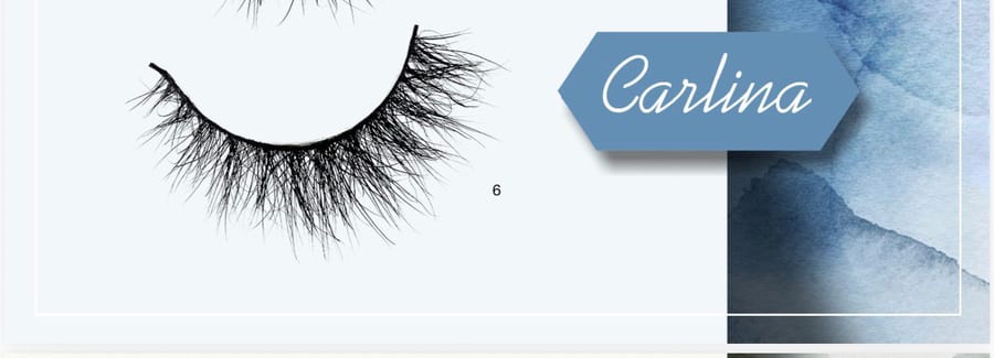 رموش لاصقة برتي لاشز pretty lashes Carlina