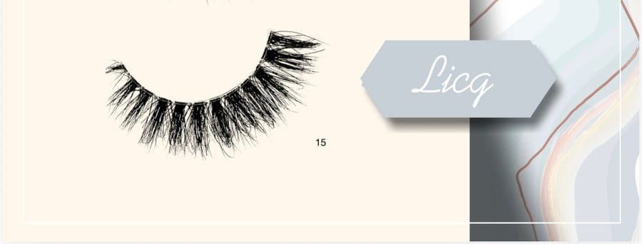 رموش لاصقة برتي لاشز pretty lashes Licg
