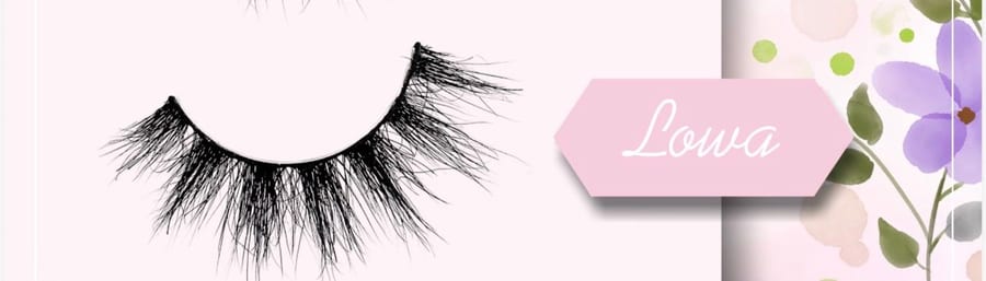 رموش لاصقة برتي لاشز pretty lashes Lowa