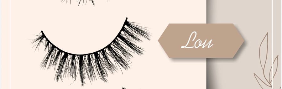 رموش لاصقة تيد ted lashes Lou