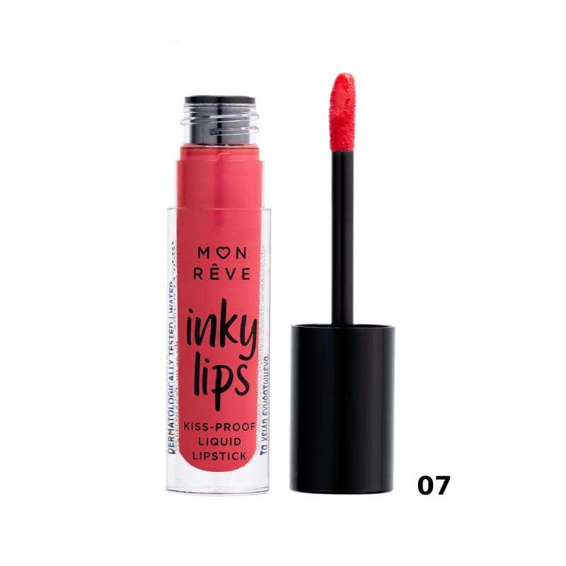 حمرة انكي مون ريف 07 Mon Reve Inky Lips Kiss Proof