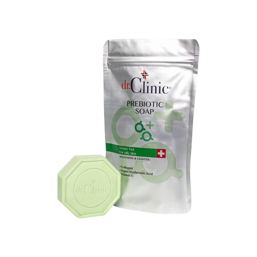 DR.CLINIC PREBIOTIC SOAP 100g صابونة منظفة للبشرة الدهنية من دكتور كلينك