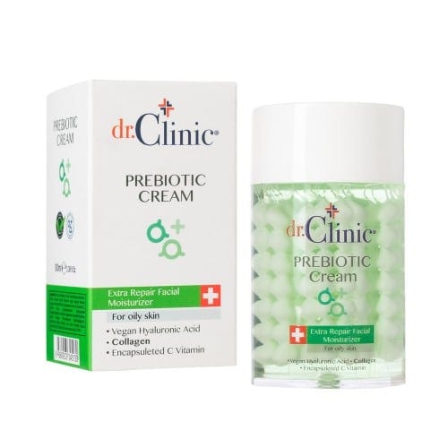 DR CLINIC Prebiotic Cream Extra Repair Moisturizer For Oily Skin دكتور كلينيك كريم مرطب للبشرة الدهنية