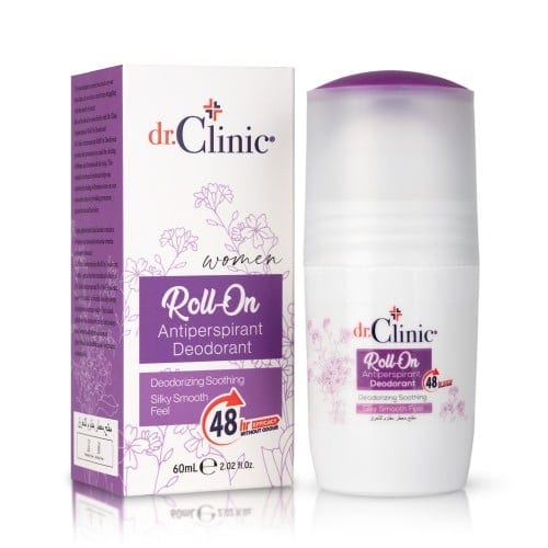 DR.CLINIC Deodorant Roll on purple دكتور كلينيك مزيل تعرق رول
