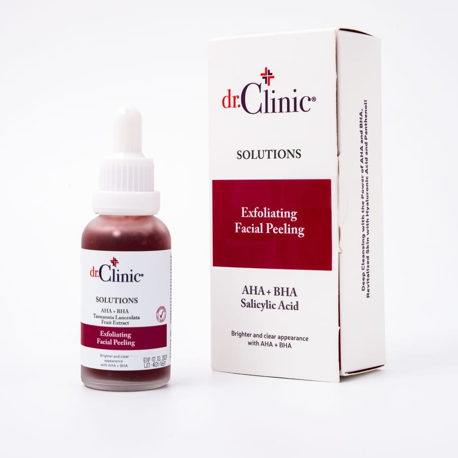 DR.CLINIC EXFOLIATING FACIAL PEELING دكتور كلينيك سيروم مقشر للبشرة