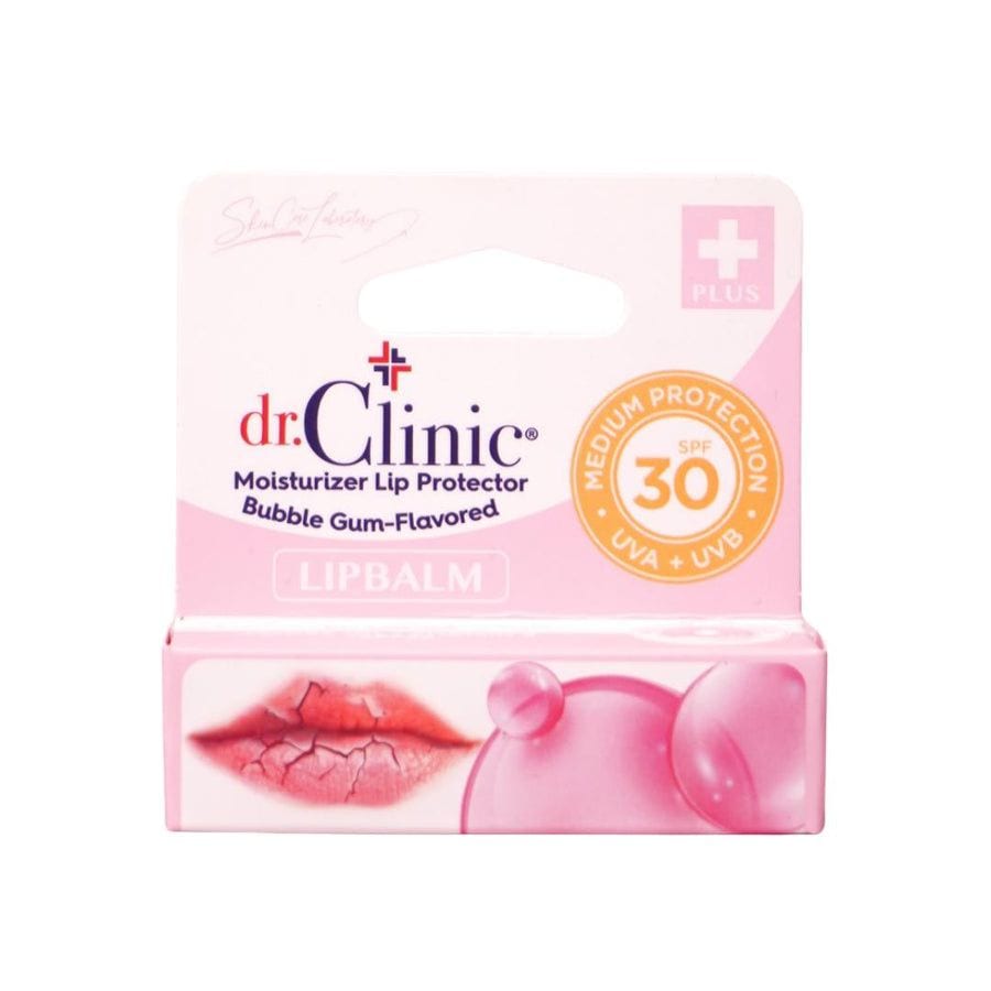DR.CLINIC LIP BALM MOISTURIZER 4g دكتور كلينك بالم مرطب للشفاه وردي