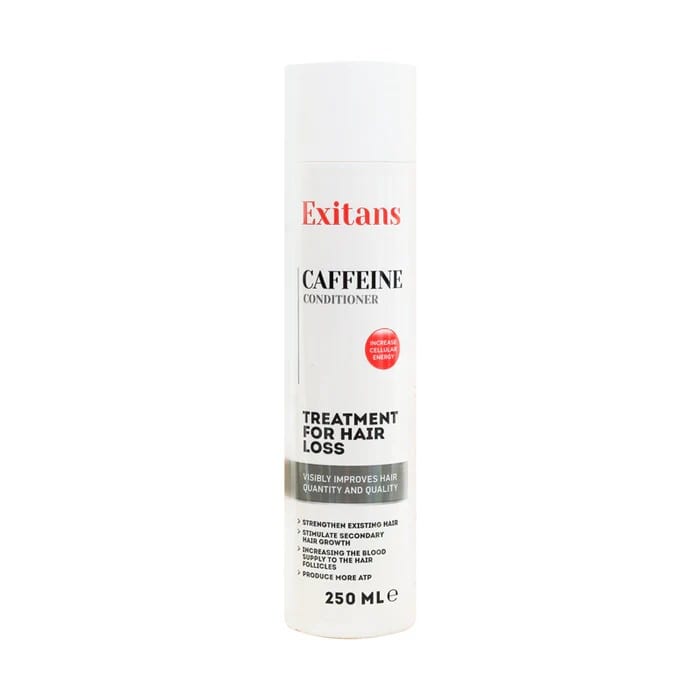 Exitans Caffeine Shampoo Treatment for Hair Loss 250ml شامبو إكسيتانس بالكافيين لعلاج تساقط الشعر 250 مل