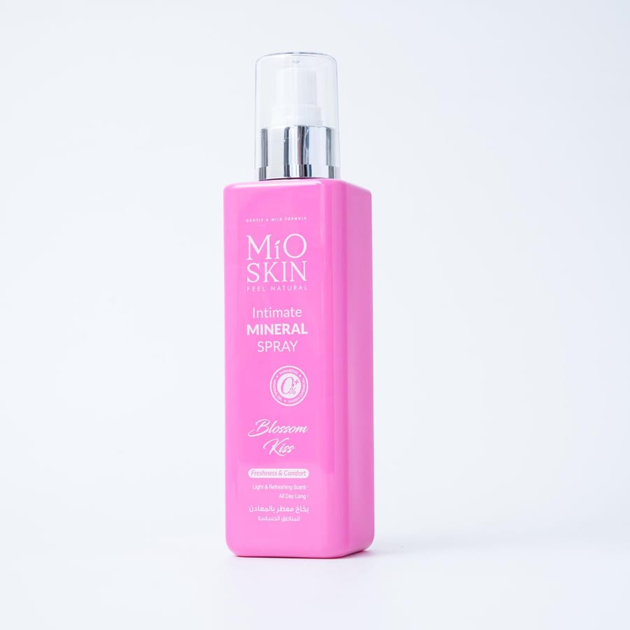 MIO SKIN FEEL NATURAL INTIMATE MINERAL SPRAY BLOSSOM KISS بخاخ معطر للمناطق الحساسة