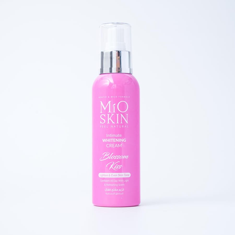 MIO SKIN INTIMATE WHITENING CREAM BLOSSOM KISS مايو سكن كريم مفتح فعال للمناطق الحساسة