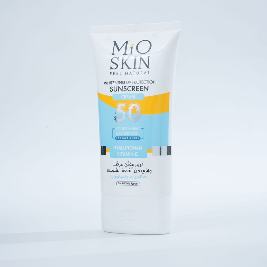 MIO SKIN WHITENING UV PROTECTION SUNSCREEN CREAM مايو سكن واقي شمس للبشرة