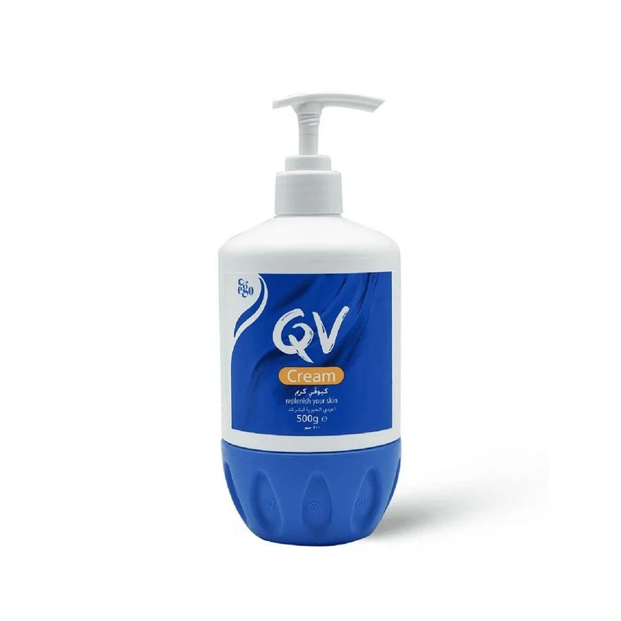 Ego QV Moisturizing Cream For All Skin Types 500g كريم كيو في المرطب لجميع أنواع البشرة 500 غرام
