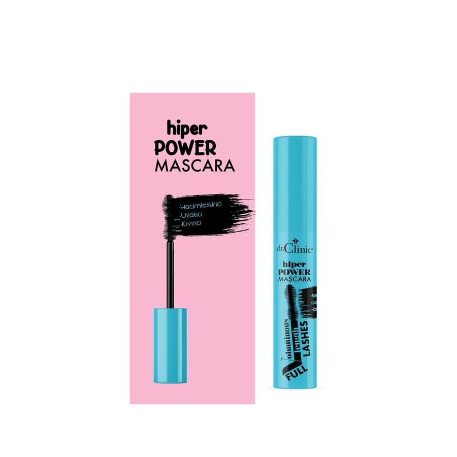 DR.CLINIC Hiper Power Mascara دكتور كلينك مسكارا مكثفة للرموش