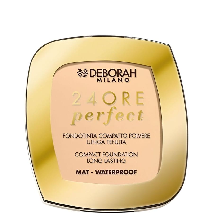 DEBORAH ROSTRO MAQUILLAJE 24ORE PERFECT WTP N1 ديبورا باودر للوجه، مثالي لمدة 24 يومًا، رقم 1