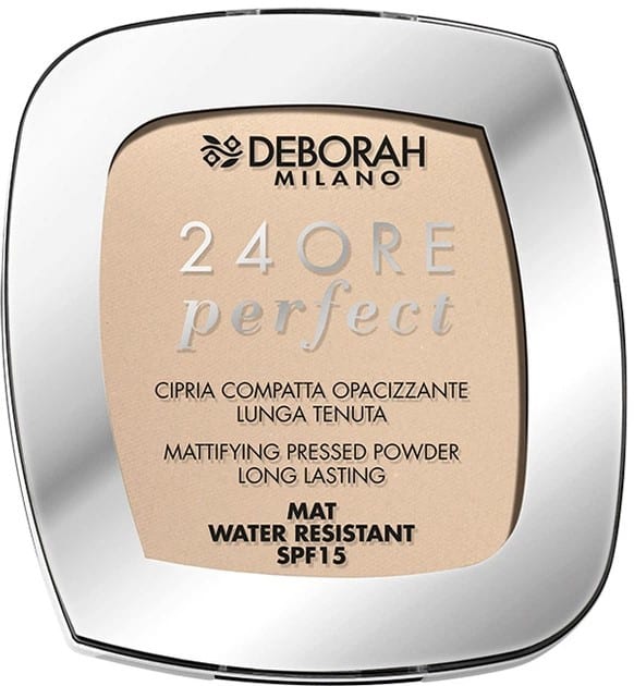 Deborah 24Ore Perfect SPF15 ديبورا بودرة مضغوطة مثالية من 24ORE