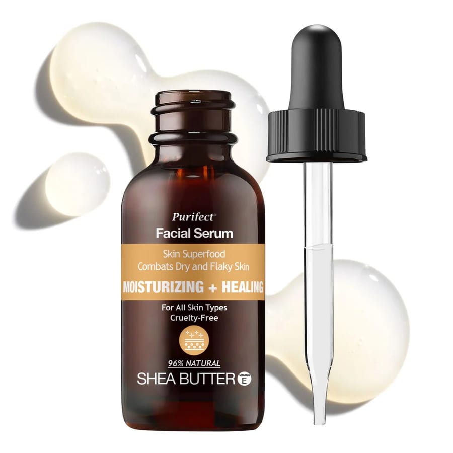 Purifect Shea Butter Moisturizing + Healing Facial Serum - 30ml سيروم بيوريفكت المرطب والمُعالج للوجه بزبدة الشيا - 30 مل