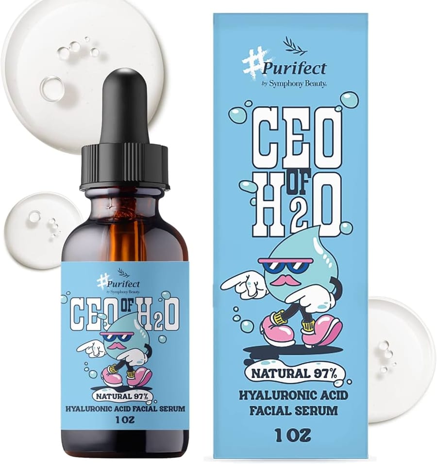Purifect CEO of H20 Hyaluronic Acid Facial Serum سيروم الوجه بحمض الهيالورونيك من بيوريفكت 30ML