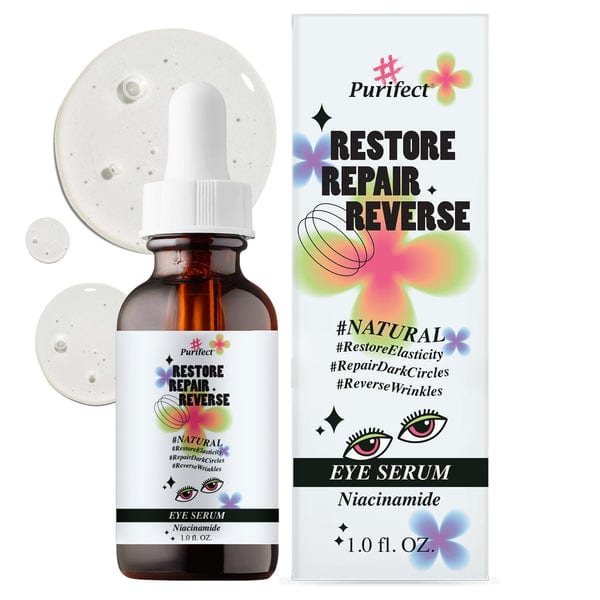 Purifect Restore Repair Reverse Niacinamide Eye Serum – 30ml بيوريفكت سيروم العيون ريستور ريبير ريفرس نياسيناميد