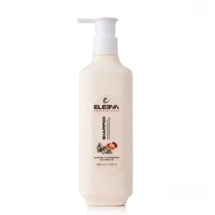eleeva shampoo 800ml شامبو ايليفا بإكليل الجبل وزيت الأرغان