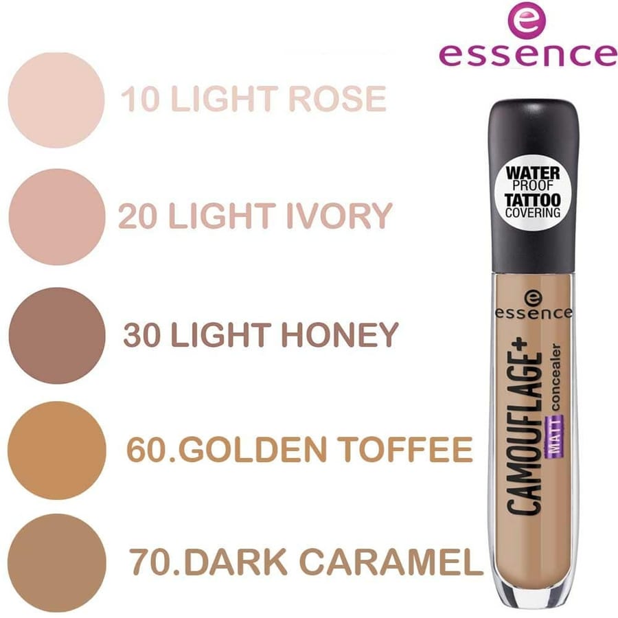 Essence Concealer Matte Waterproof camouflage اسنس كونسيلر مات كاموفلاج