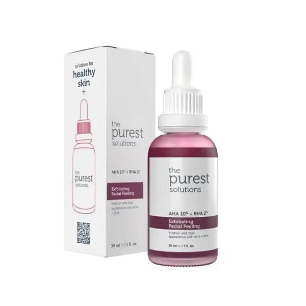 THE PUREST AHA (10%) + BHA(2%)PEELING SERUM (30 ml) ذا بيوريست سيروم التقشير AHA (10%) + BHA (2%) (30 مل)