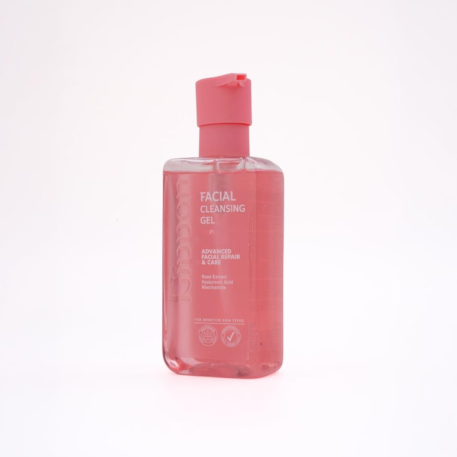 NIPPON FACIAL CLEANSING GEL FOR SENSITIVE SKIN TYPES نيبون جل غسول منظف للبشرة الحساسة مستخلص الورد