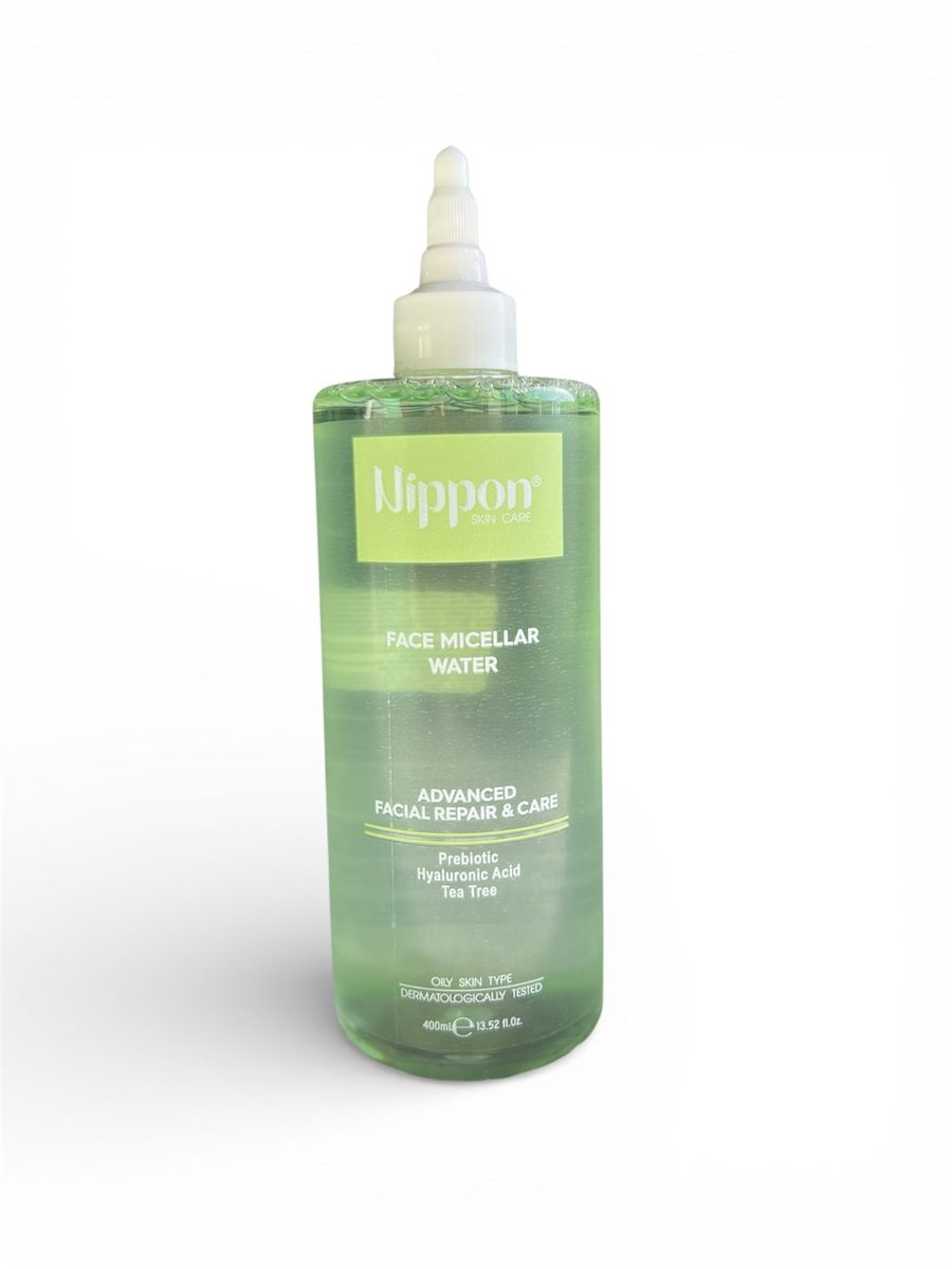 nippon face micellar water advancse facial repair&care نيبون مزيل مكياج للبشرة الدهنية 400 مل