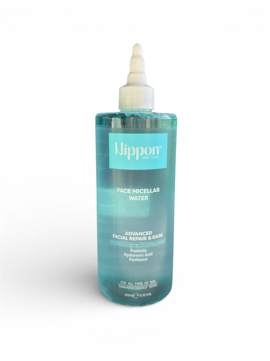 nippon face micellar water advancse facial repair&care نيبون مزيل مكياج مناسب لكل انواع البشرة 400 مل
