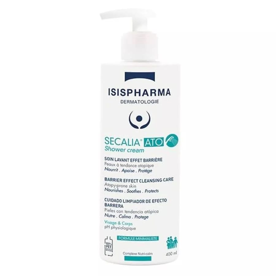 Isispharma Secalia Ato Shower Crema 400 ml كريم تنظيف الجسم ايزيس فارما سيكاليا أتو للبشرة الأتوبية 400 مل