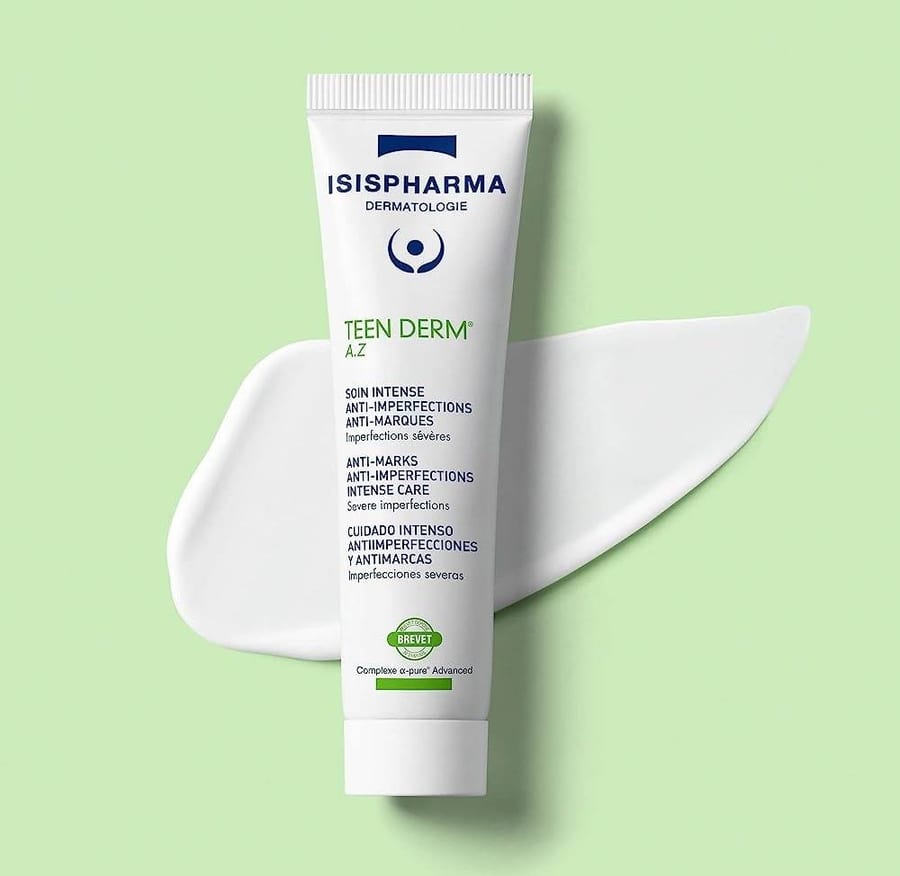 ISIS PHARMA TEEN DERM AZ CREAM - 30 ML | ايزيس فارما كريم معالج للحبوب و اثارها و التصبغات - 30 مل