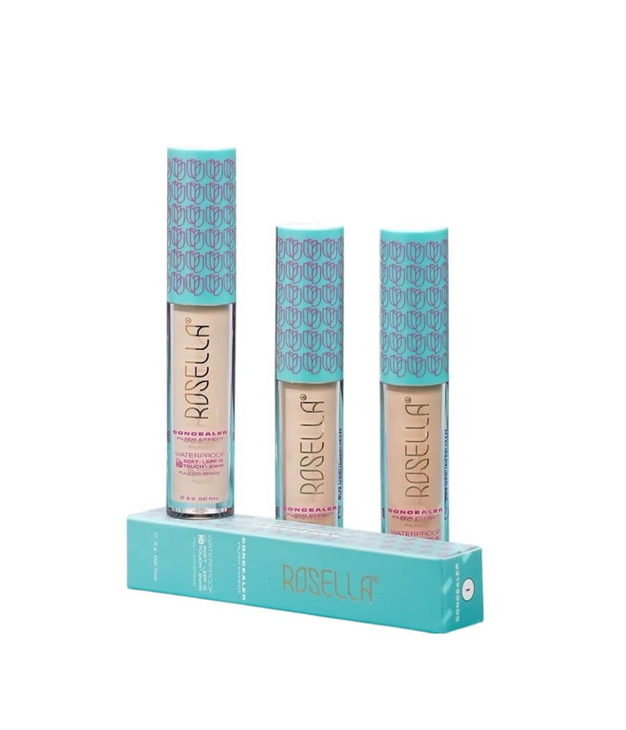 rosella concealer filter effect waterproof spf 15 روزيلا كونسيلر لتغطية ناعمة مضاد للماء مع حماية من الشمس